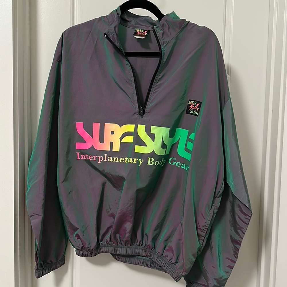 Surf style windbreaker